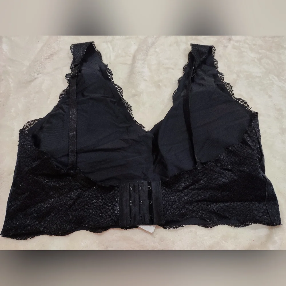 Snake Embossed texture comfort bra - Picture 5 of 6